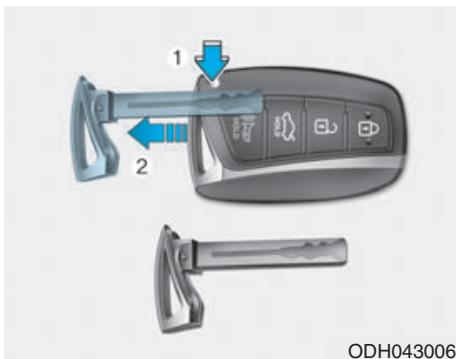 HYUNDAI Genesis DH  (2013-2016) - Clé mécanique - 1