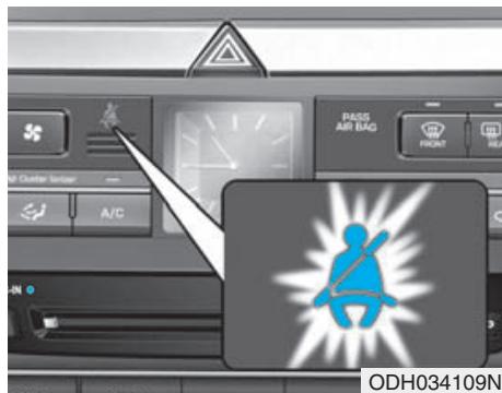 HYUNDAI Genesis DH  (2013-2016) - Témoin de ceinture de sécurité (siège du passager avant) - 1