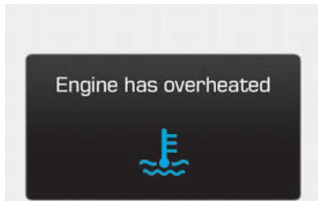 HYUNDAI Genesis DH  (2013-2016) - Engine has overheated (Surchauffe du moteur) - 1