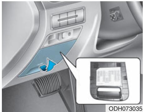 HYUNDAI Genesis DH  (2013-2016) - Description du panneau de fusibles/relais - 1