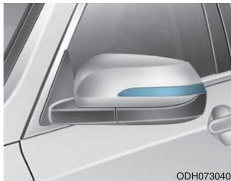 HYUNDAI Genesis DH  (2013-2016) - Remplacement de l'ampoule de la lampe témoin laterale - 1
