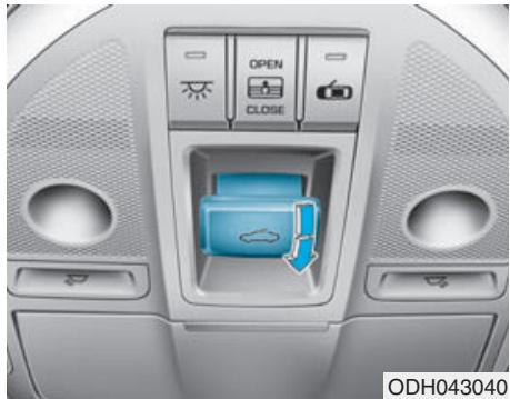 HYUNDAI Genesis DH  (2013-2016) - Réinitialiser le toit ouvrant - 1