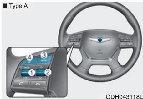 HYUNDAI Genesis DH  (2013-2016) - Commandes de radio au volant - 1