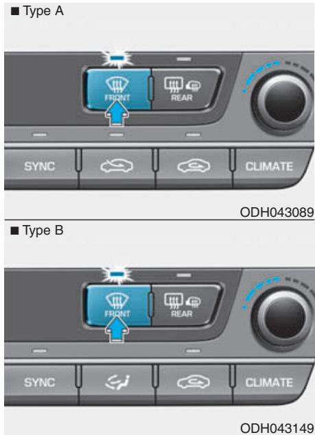 HYUNDAI Genesis DH  (2013-2016) - Commande manuelle du chauffage et de la climatisation - 9