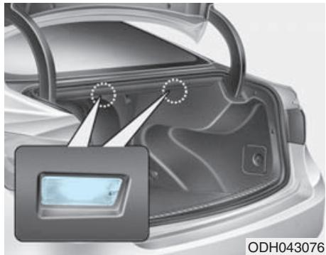 HYUNDAI Genesis DH  (2013-2016) - Lampe du coffre (si équipé) - 1