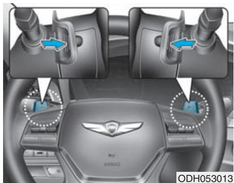 HYUNDAI Genesis DH  (2013-2016) - Palettes de changement de vitesse - 1