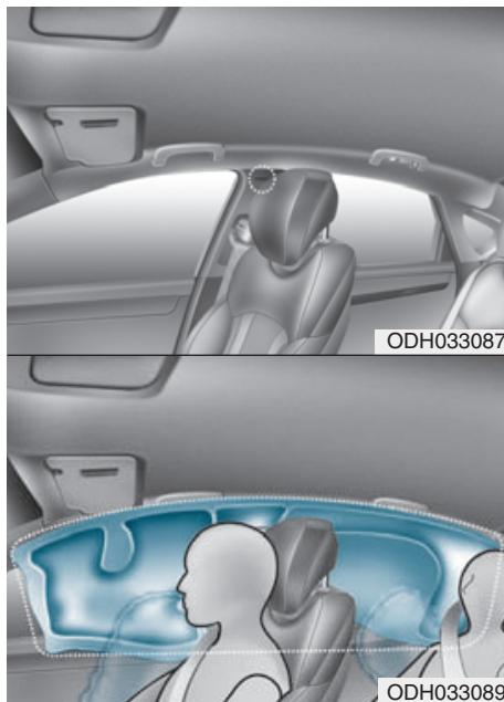 HYUNDAI Genesis DH  (2013-2016) - Coussins gonflables latéraux de type ridesau - 1
