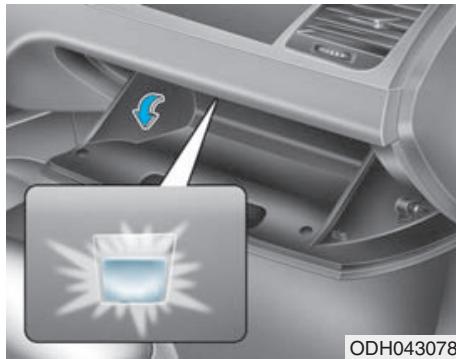 HYUNDAI Genesis DH  (2013-2016) - Lampe de la boite à gants - 1