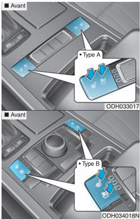 HYUNDAI Genesis DH  (2013-2016) - Sièges chauffants et refroidissant (par air) (si équipe) - 1