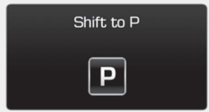 HYUNDAI Genesis DH  (2013-2016) - Shift to "P" position (mettre le levier sur P) - 1