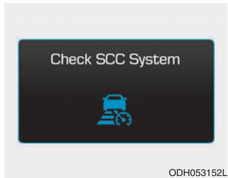 HYUNDAI Genesis DH  (2013-2016) - Message d'anomalie du SCC (régulateur de vitesse intelligent) - 1