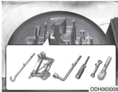 HYUNDAI Genesis DH  (2013-2016) - Cric et outil - 1