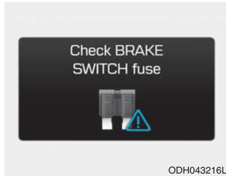 HYUNDAI Genesis DH  (2013-2016) - Check "BRAKE SWITCH" fuse (verifier lefuse du commutateur de frein) - 1