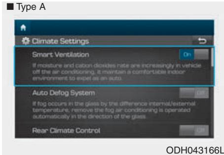 HYUNDAI Genesis DH  (2013-2016) - Mise en/hors circuit de la ventilation intelligente - 1