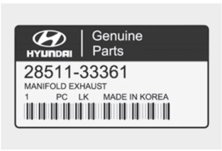 HYUNDAI Genesis DH  (2013-2016) - GUIDE POUR LES PIECES DE MARQUE HYUNDAI - 2