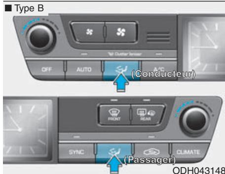 HYUNDAI Genesis DH  (2013-2016) - Commande manuelle du chauffage et de la climatisation - 3