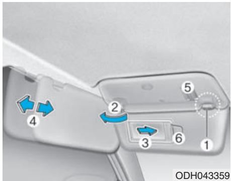 HYUNDAI Genesis DH  (2013-2016) - Pare-soleil - 1