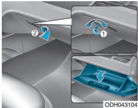 HYUNDAI Genesis DH  (2013-2016) - Boite à gants - 1