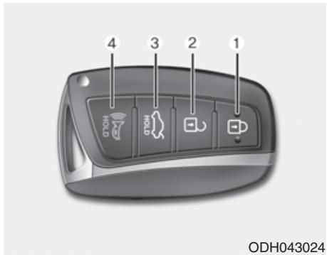 HYUNDAI Genesis DH  (2013-2016) - Clé intelligente - 1