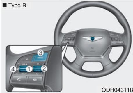 HYUNDAI Genesis DH  (2013-2016) - Commandes de radio au volant - 2
