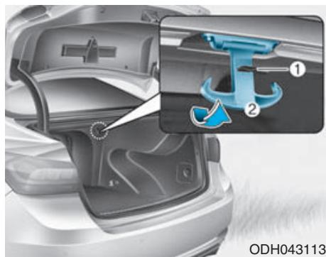 HYUNDAI Genesis DH  (2013-2016) - Crocket à sac (si équipe) - 1