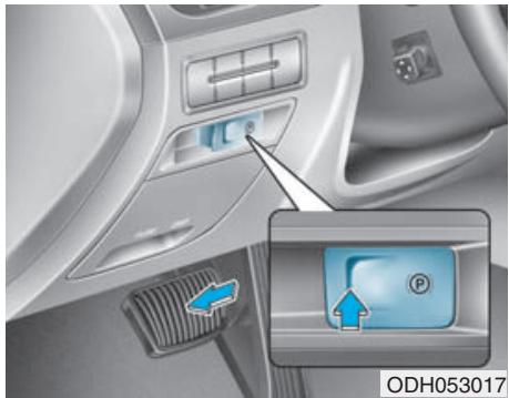 HYUNDAI Genesis DH  (2013-2016) - Relacher le frein de stationnement - 1