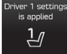 HYUNDAI Genesis DH  (2013-2016) - Retrouver les positions mémorisées - 1