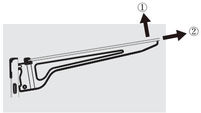 HISENSE RF793N4SASE - Étagères réglables - 1