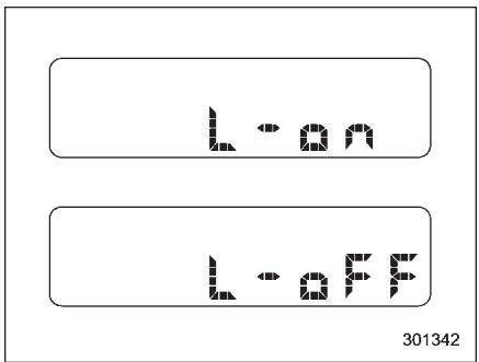 SUBARU WRX (2011) - Pour modifier le réglage: - 1