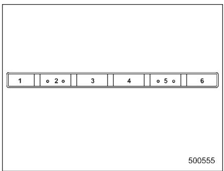 SUBARU WRX (2011) - ■ Préroglage des canaux - 2