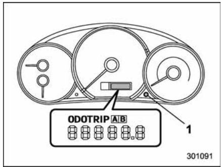 SUBARU WRX (2011) - Compteur totalisateur/Competeur journalier - 1