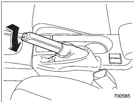 SUBARU WRX (2011) - Frein de stationnement - 1