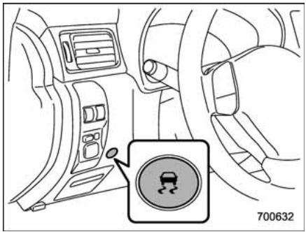 SUBARU WRX (2011) - Commutateur de mode du Contrôle de Dynamique du Véhicule (STI) - 1