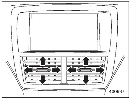 SUBARU WRX (2011) - Aérateurs centraux - 1