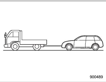 SUBARU WRX (2011) - Remorquage avec les quatre roues au sol - 1