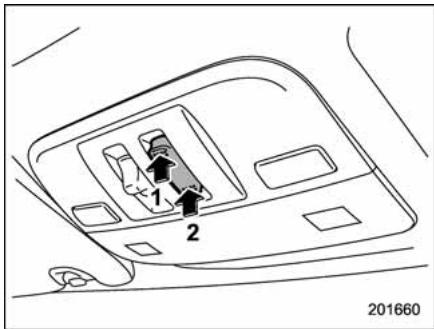 SUBARU WRX (2011) - Commandes de toit ouvrant opaque - 1