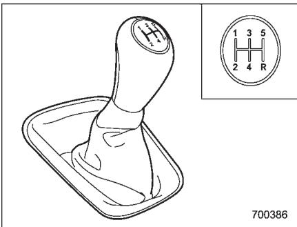 SUBARU WRX (2011) - Boîte de vitesses manuelle - 5 rapports (sauf STI) - 1