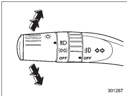 SUBARU WRX (2011) - Manette des clignotants de direction - 1