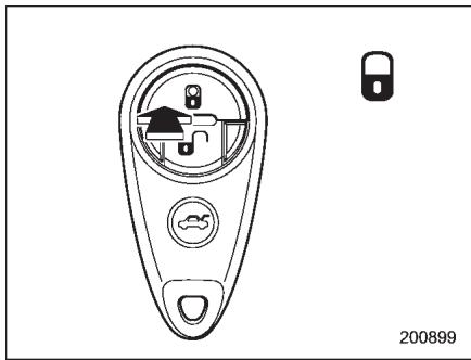 SUBARU WRX (2011) - ■ Verrouillage des portières - 1