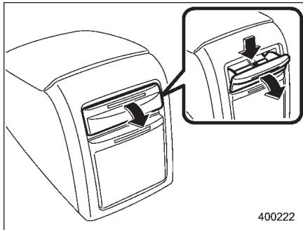 SUBARU WRX (2011) - Cendrier arrête (STI - selon modèles) - 1