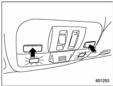 SUBARU WRX (2011) - Lampes de lecture - 1