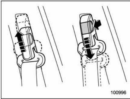 SUBARU WRX (2011) - Ceintures de sécurité des sièges avant - 3