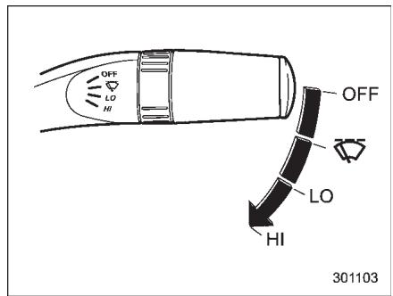SUBARU WRX (2011) - Essuie-glace de pare-brise - 1