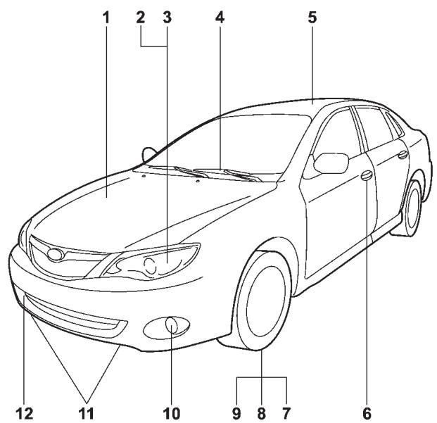 SUBARU WRX (2011) - Exterieur - 1