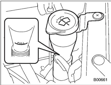 SUBARU WRX (2011) - Liquide de lave-glace de pare-brise - 3