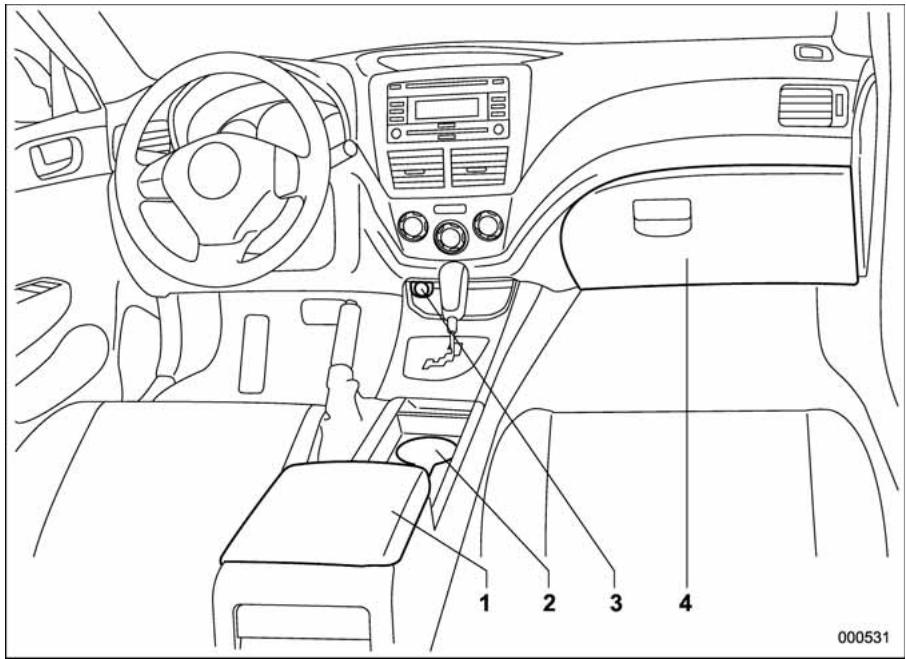 SUBARU WRX (2011) - Habitacle - 2