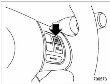 SUBARU WRX (2011) - Désactivation-temporaire du régulateur de vitesse - 2