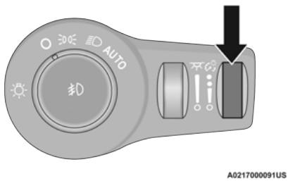 JEEP Cherokee KL (2022) - Rhéostat d'intensité lumineuse du tableau de bord - 1
