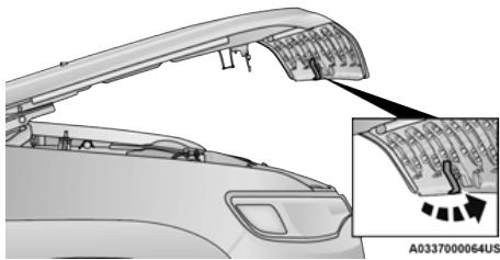 JEEP Cherokee KL (2022) - OUVERTURE DU CAPOT - 2