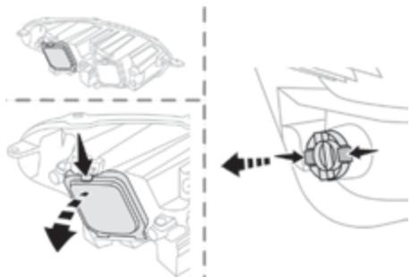 CITROEN SpaceTourer (2016-2023) - Feux diurnes (feux à halogènes) - 1
